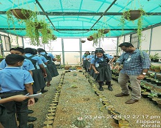 ECO CLUB ACTIVITIES - FIELD TRIP TO AHALIA THEMATIC GARDEN AND MEDICINE MANUFACTURING PLANT 